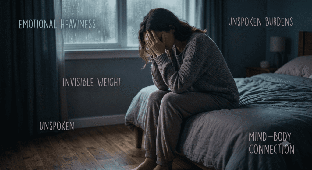 Why Your Body Feels Heavy When You’re Emotionally Tired